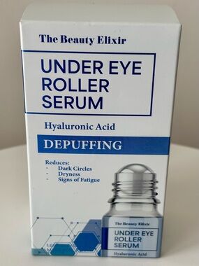 Under Eye Roller Serum — Depuffing Hyaluronic Acid